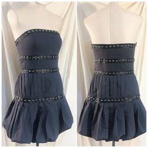 Twelve by Twelve strapless mini dress